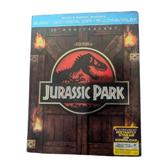 Jurassic Park Blu-ray DVD - Picture 1 of 2